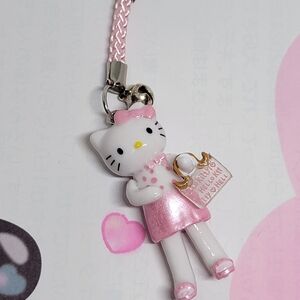 ❣️SOLD❣️NEW Sanrio Hello Kitty Vintage Gotchi Phone Charm 2010